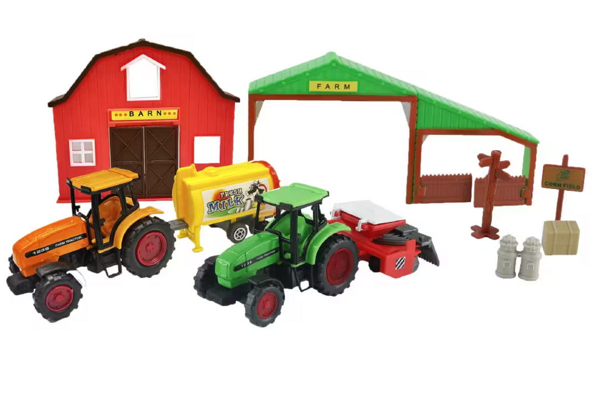 Express Wheels 11 Parça Süt Çiftliği Seti