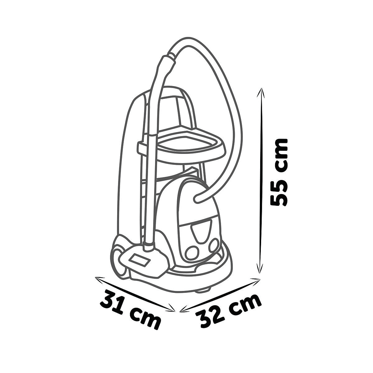 7600330316 Cleaning trolley + vacuum cleaner - Simba