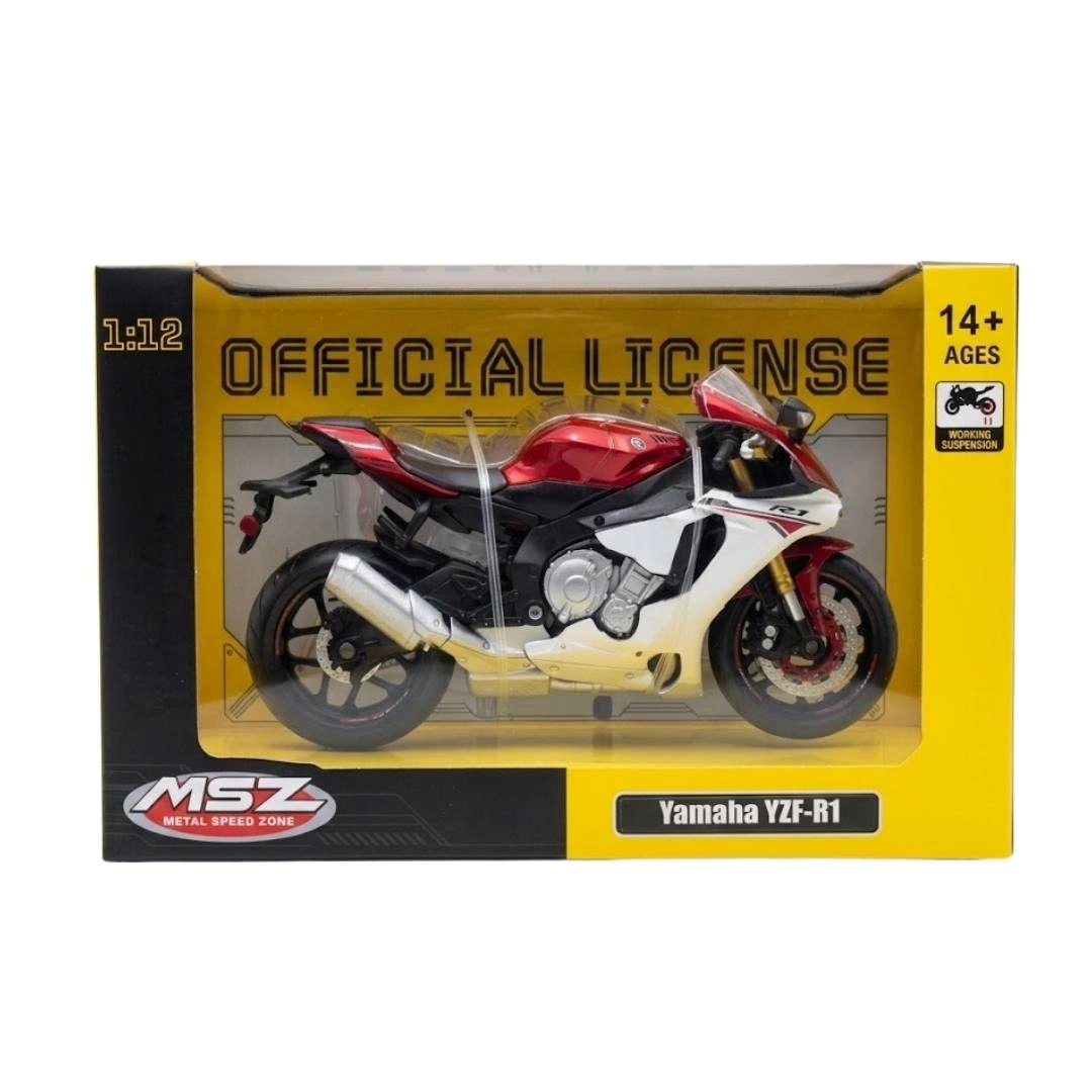1/12 Yamaha YZF-R1 Model Motosiklet