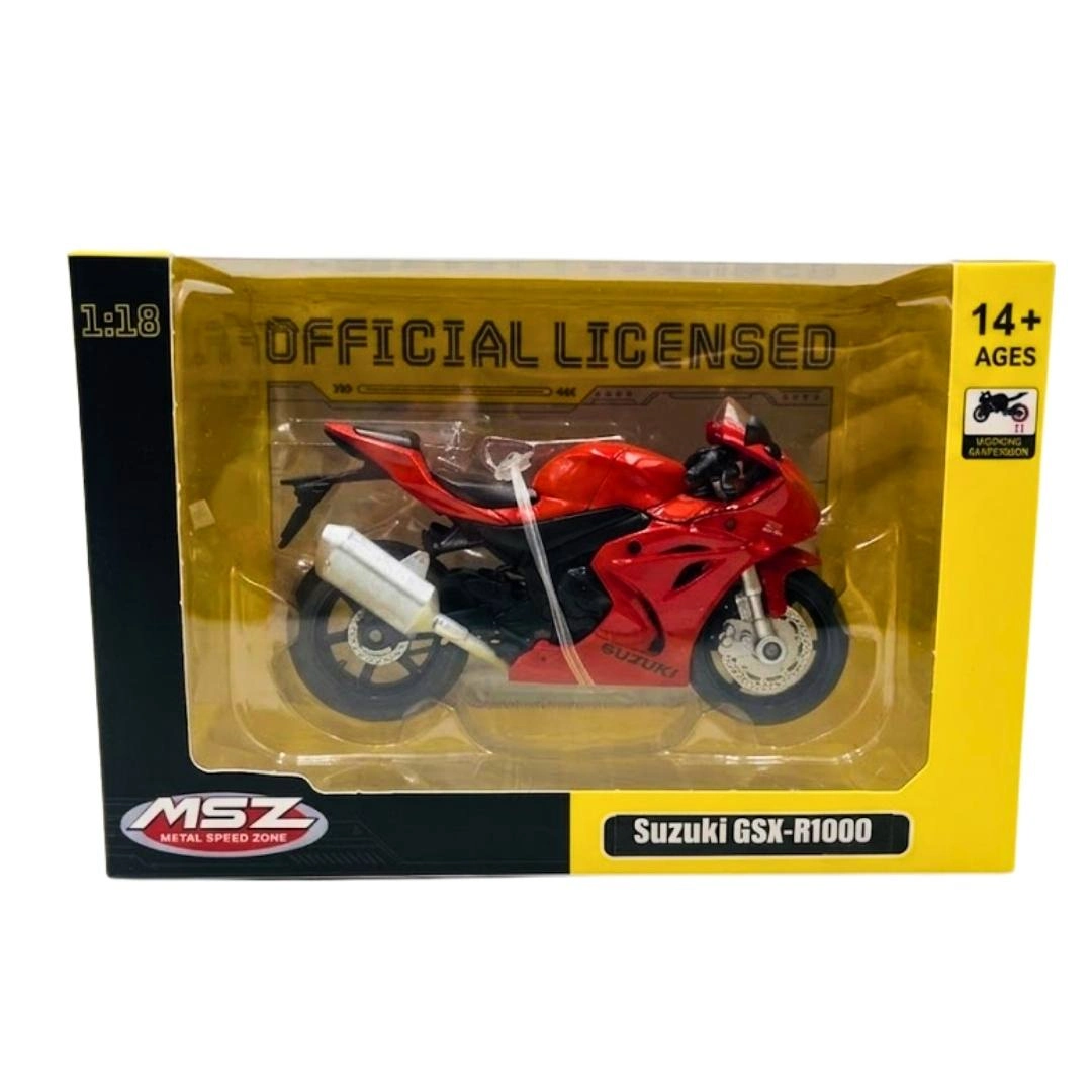 1/18 SUZUKİ GSX-R1000 Model Motosiklet
