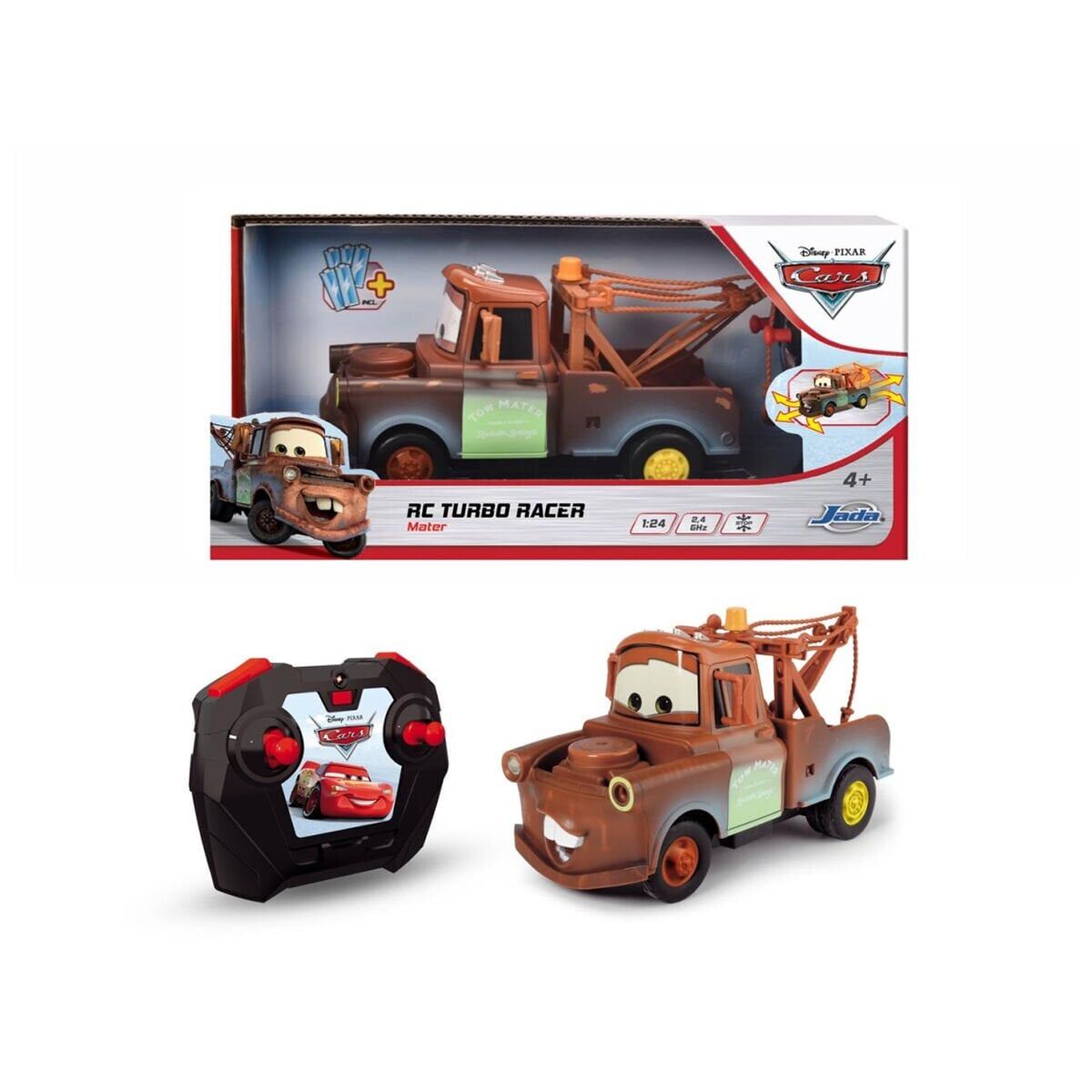 203084039 ''RC Cars Turbo Racer Mater
2 channel, 2.4 GHz, turbo function, forwar