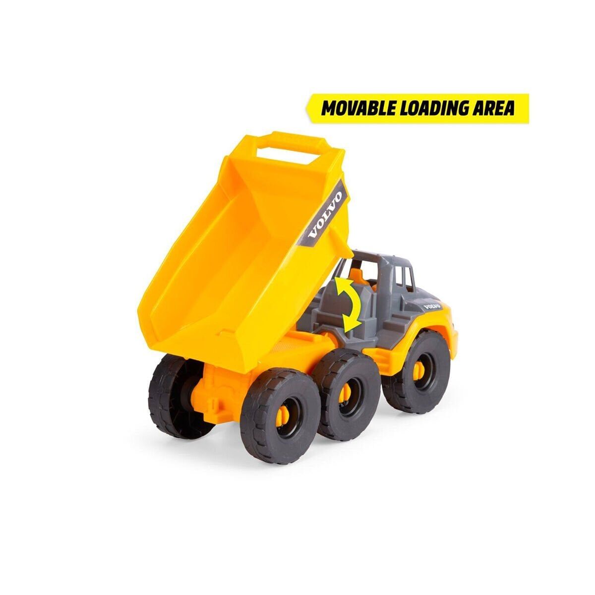 203724009 Volvo Tough Hauler
Freewheel moveable dump area articulated joint