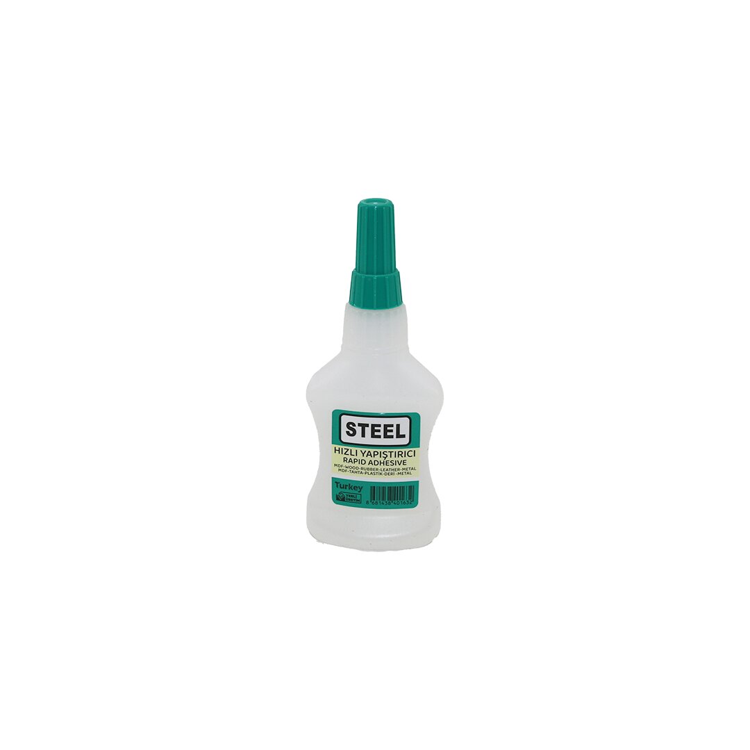 WİNCELL STEEL HIZLI YAPIŞTIRICI 37GR MDF-AHŞAP-METAL-PLASTİK-DERİ (4887)