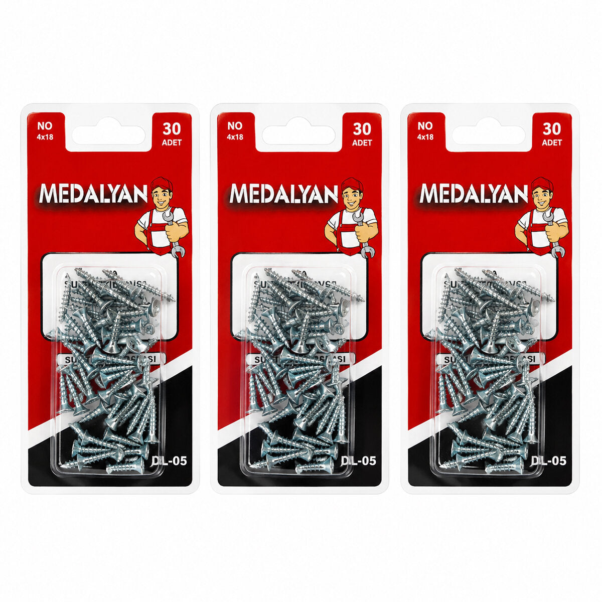 360 ADET 4X18 SUNTA VİDASI 12X30PCS (4887)