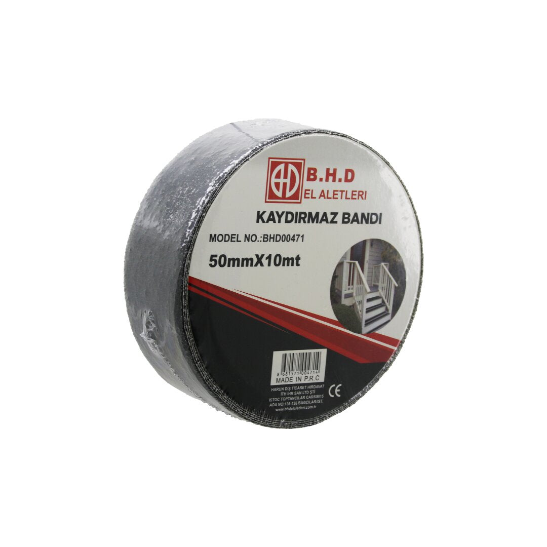 50MM X 10MT KAYDIRMAZ SİYAH BANT (4887)