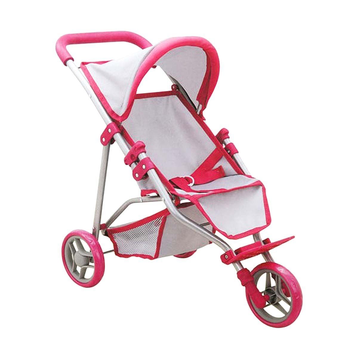 Sunman 3 Tekerlekli Pembe Gri Puset - S00009614