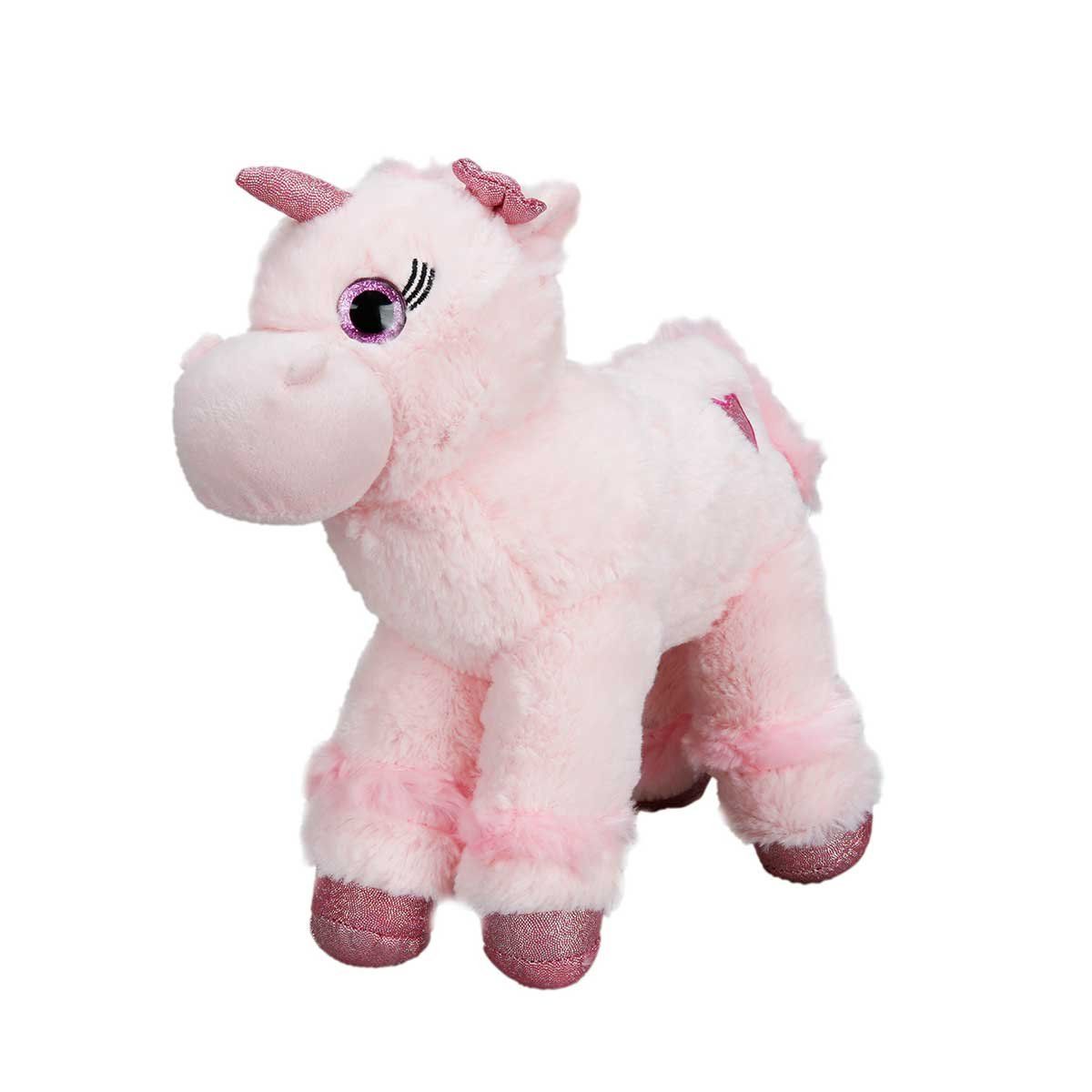 Unicorn Renkli Peluş At 28 cm. - Stokta Olan Renk Gönderilir