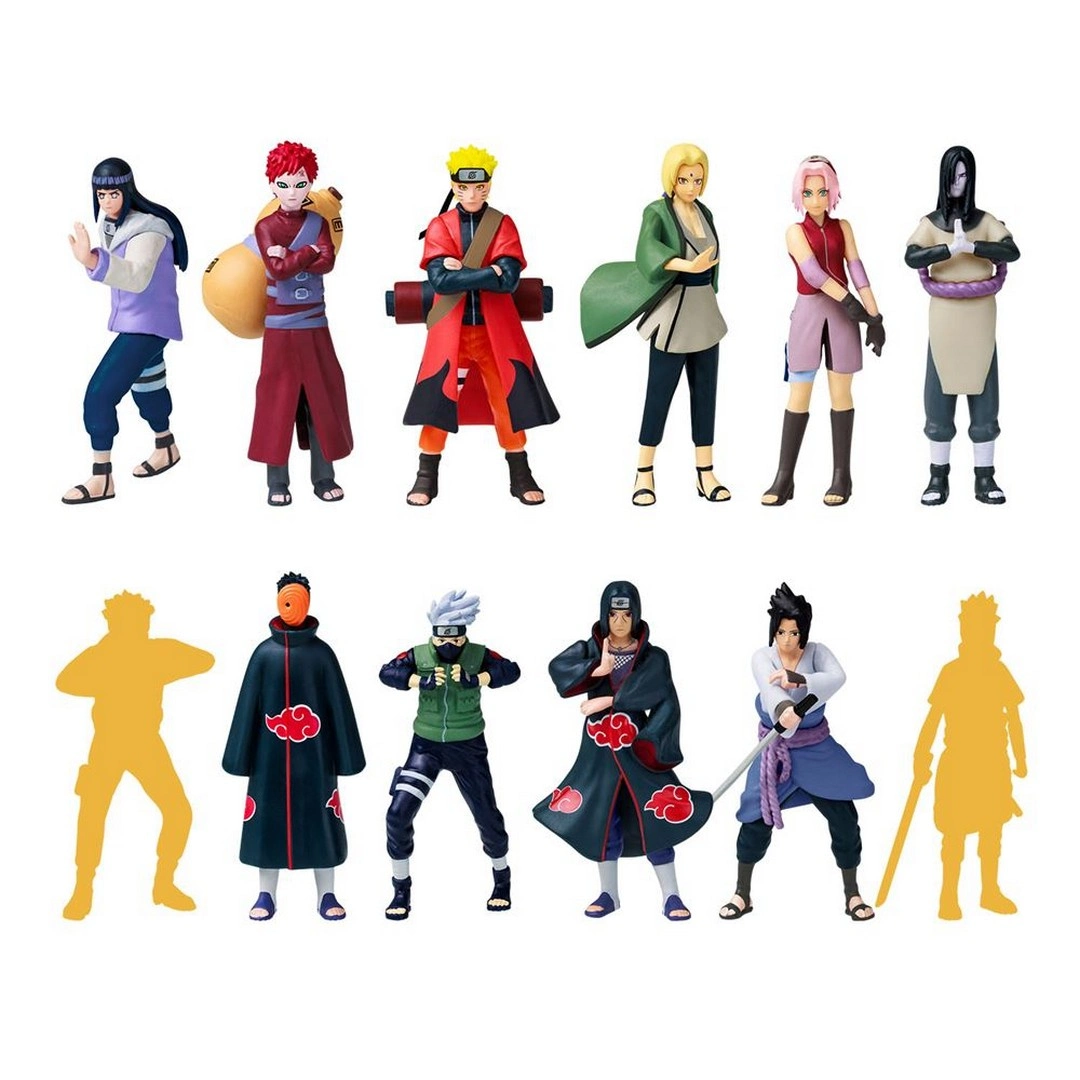 Naruto 12'li Koleksiyon Figür Seti PMI/NSH2080S