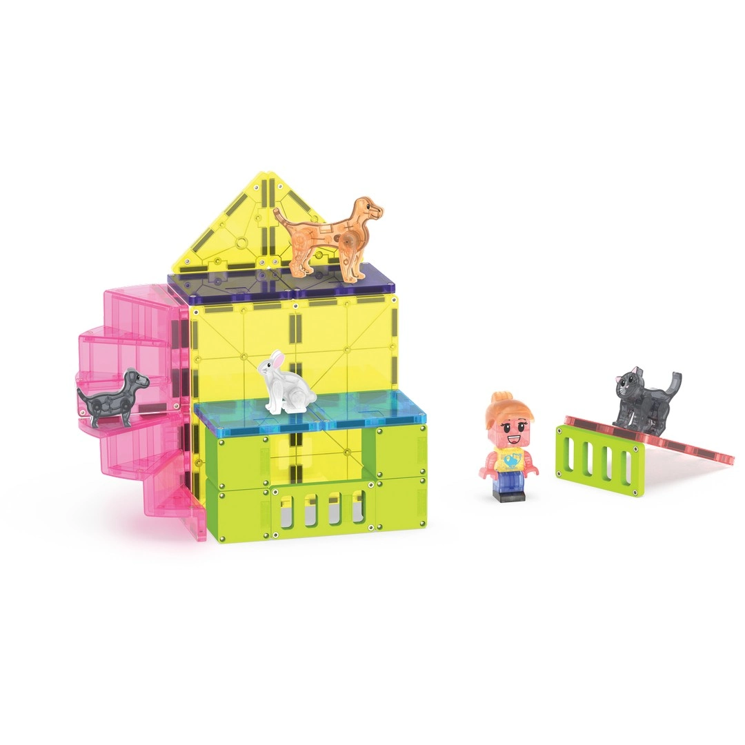 Magna Tiles Evcil Hayvan Oyun Evi 50 Parça