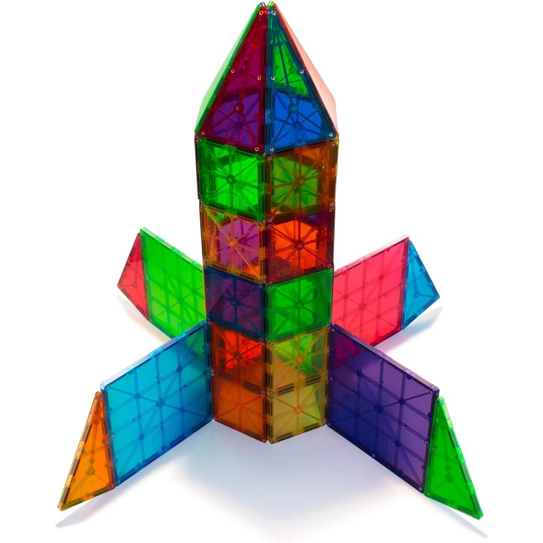 Magna Tiles Clear Color 100 Parça