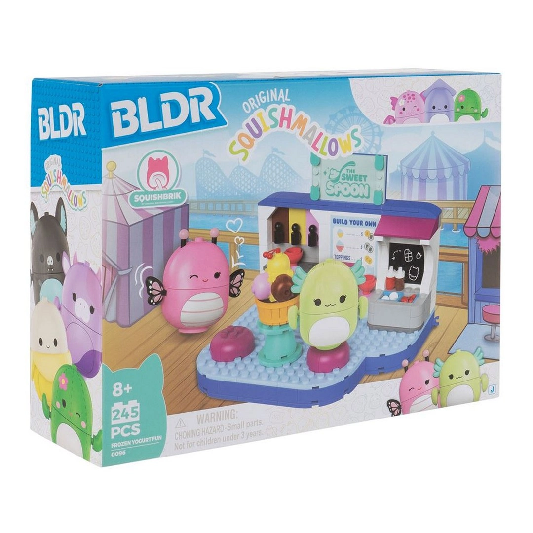 BLDR Squishmallows Frozen Yoğurt Eğlencesi Oyun Seti