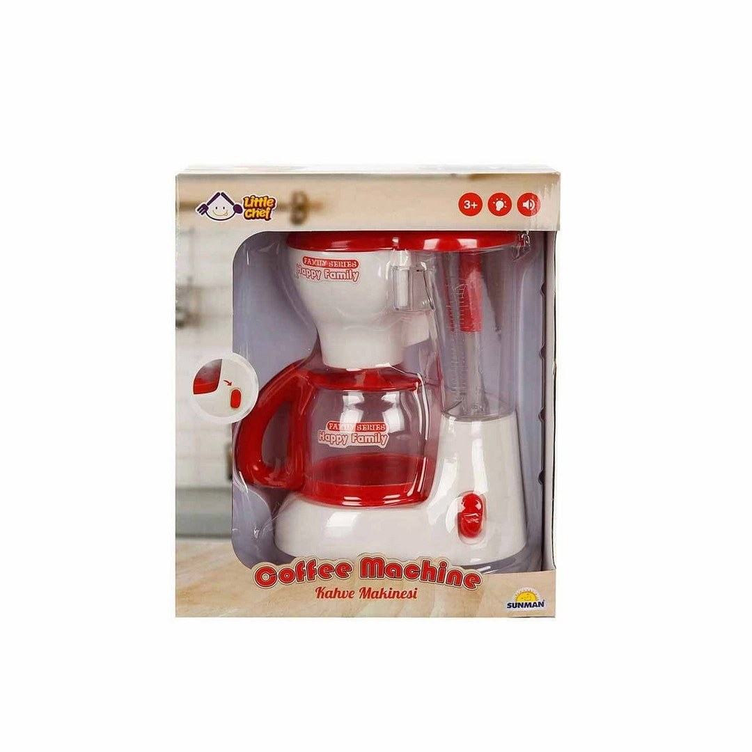Little Chef Sesli Ve Işıklı Mini Kahve Makinesi