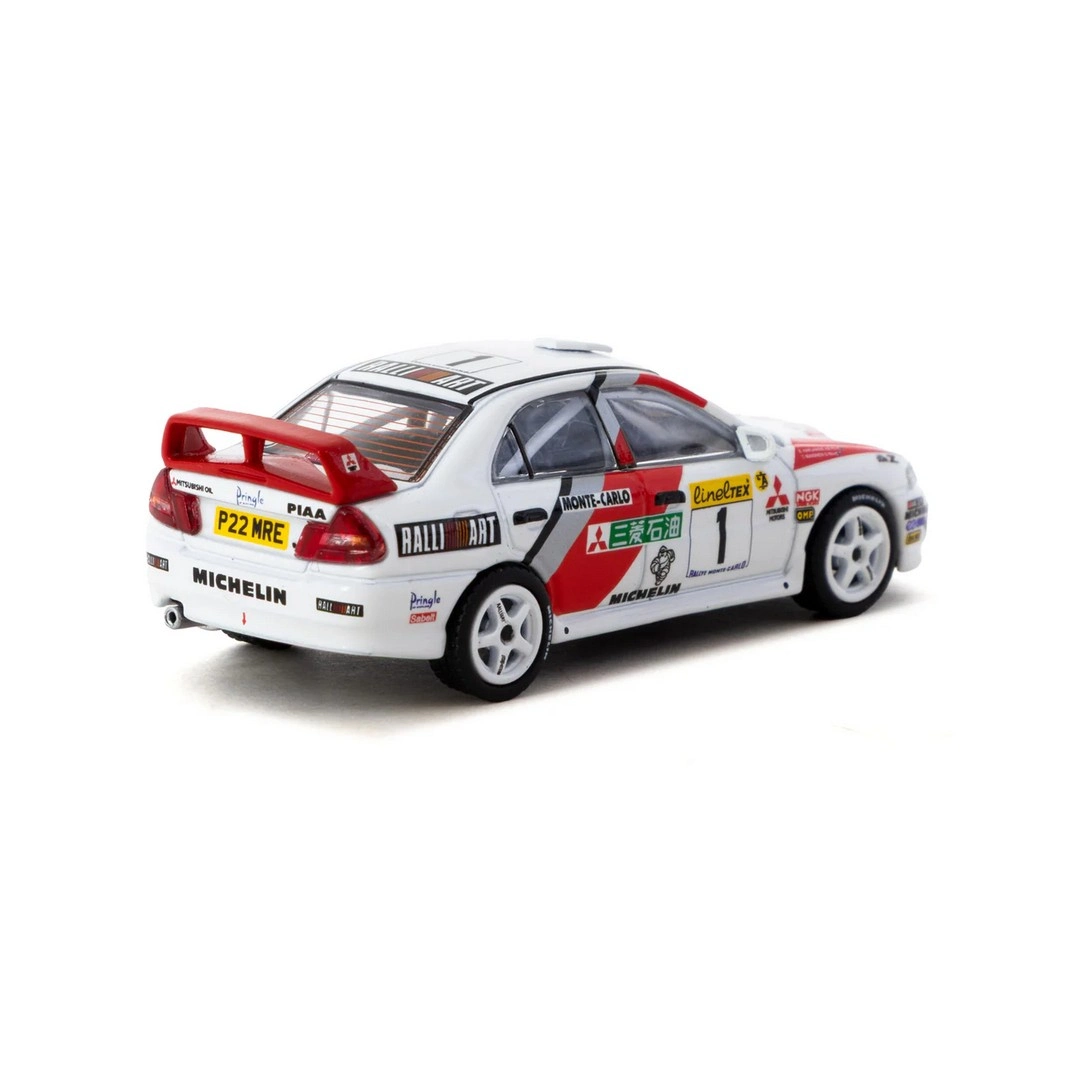 Tarmac Works 1/64 Mitsubishi Lancer Evolution IV Rallye Monte-Carlo 1997