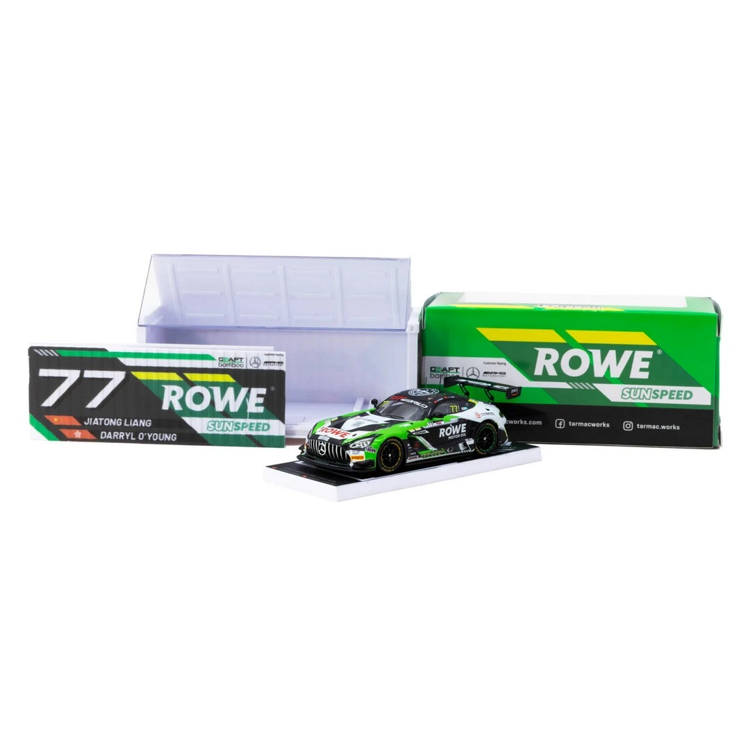 Tarmac Works 1/64 Mercedes-AMG GT3 GT World Challenge Asia 2025 - Beijing Season Finale Craft-Bamboo Racing #77 with Container