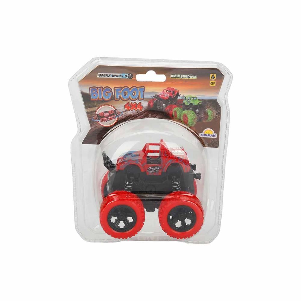 Maxx Wheels Big Foot 4x4 Sürtmeli Araba -86841 - 1 adet stokta olan gönderilir