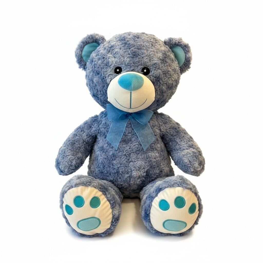 62169 PELUŞ 45CM RENKLİ AYI - STOKTA OLAN RENK GÖNDERİLİR