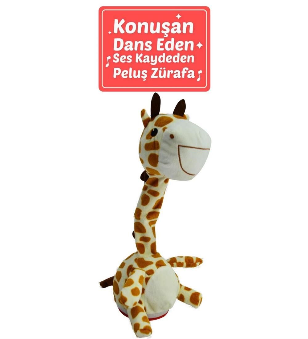50109 40 CM KONUŞAN ŞAŞKIN ZÜRAFA