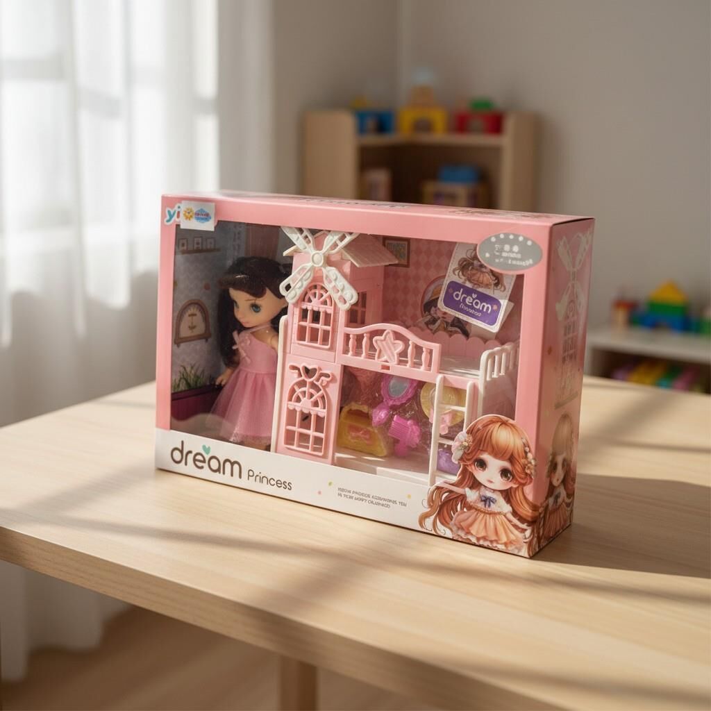 DMN671-2E KUT.YATAK ODALI 15CM.PRÇ BEBEKLİ SET-DMN