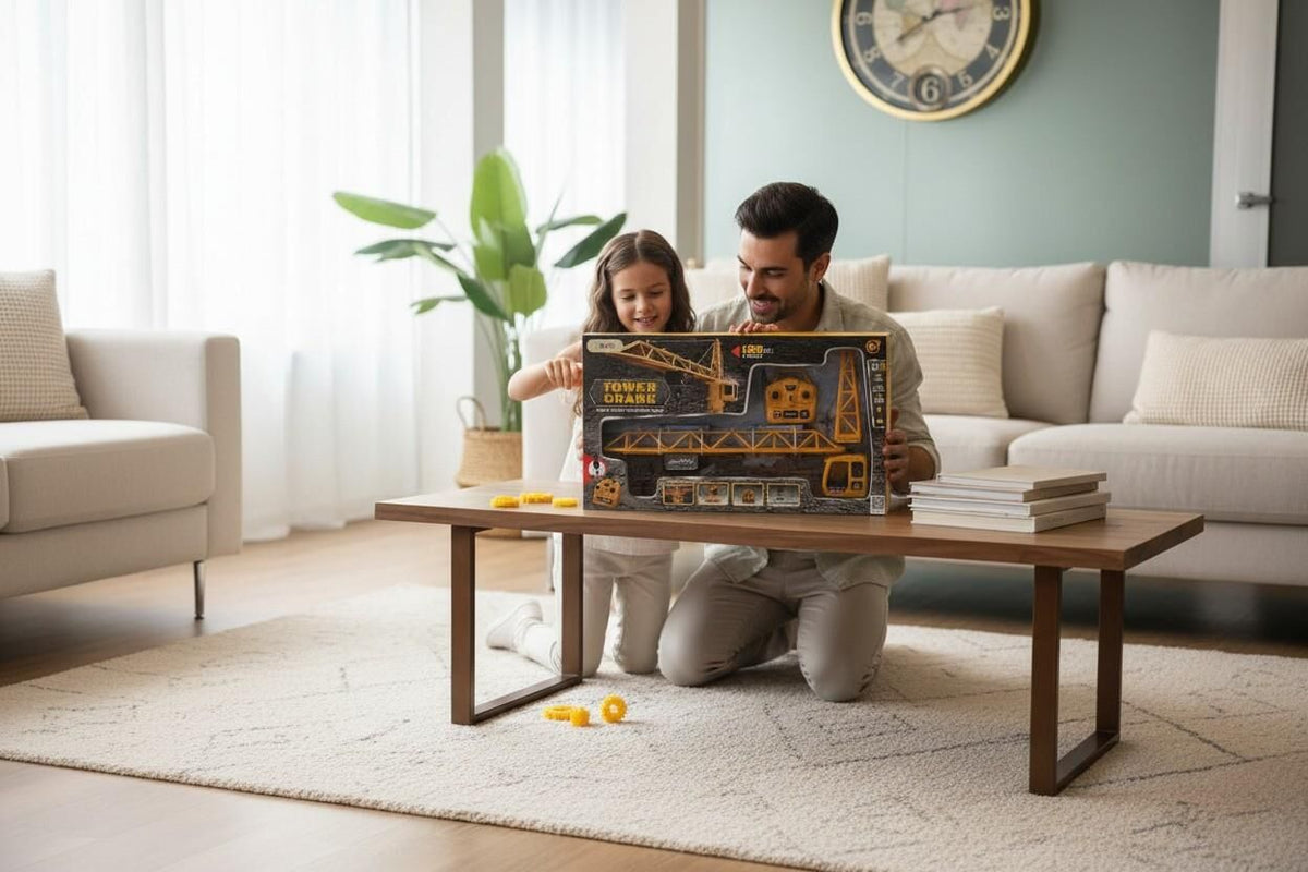 SH5001 2.4G 1:12 UZK.KUM.KULE VİNÇ 9KN IŞK SES-ZRV