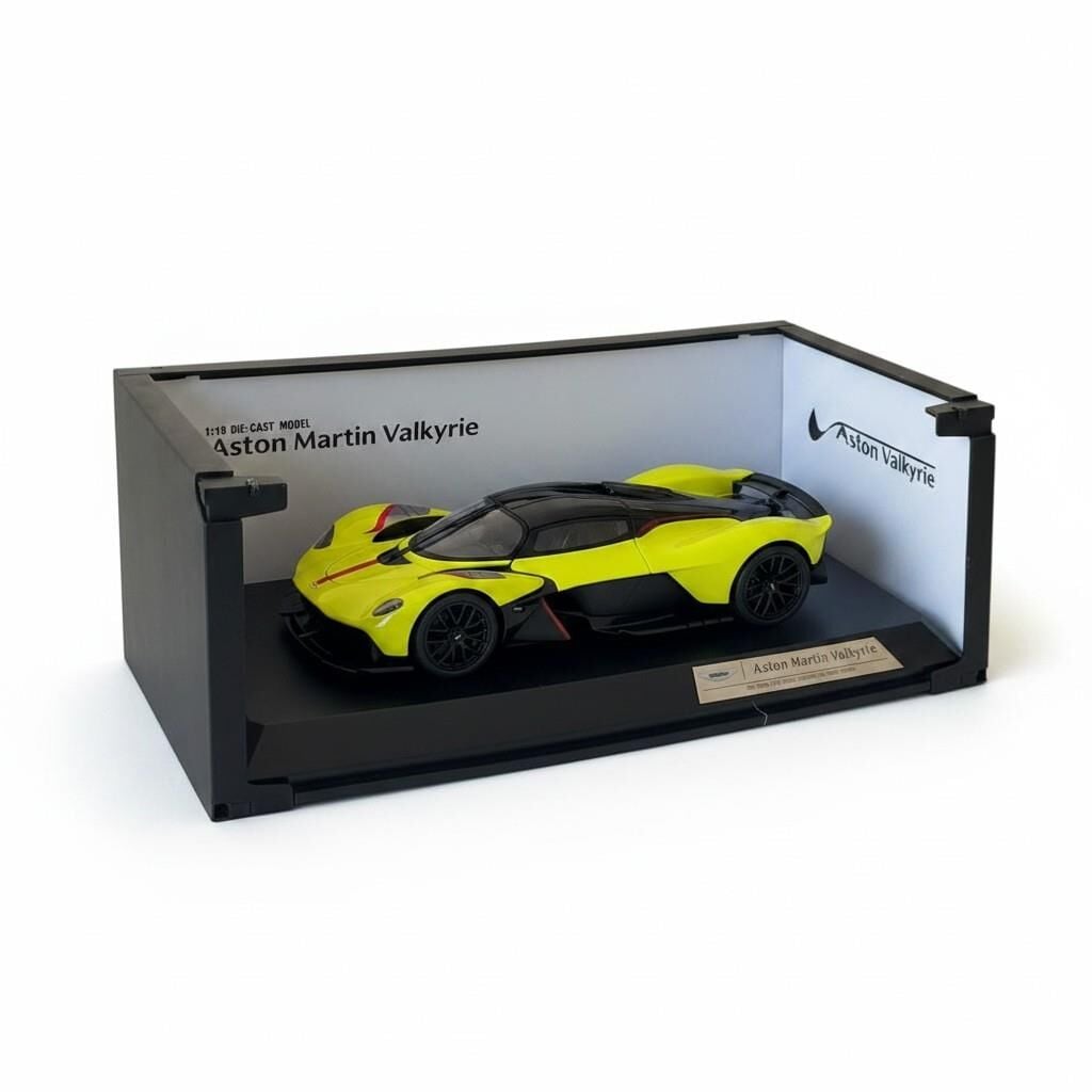 RW8118 1:18 ASTON MARTİN VALKYRIE ÇEK BIRAK METAL MODEL ARABA