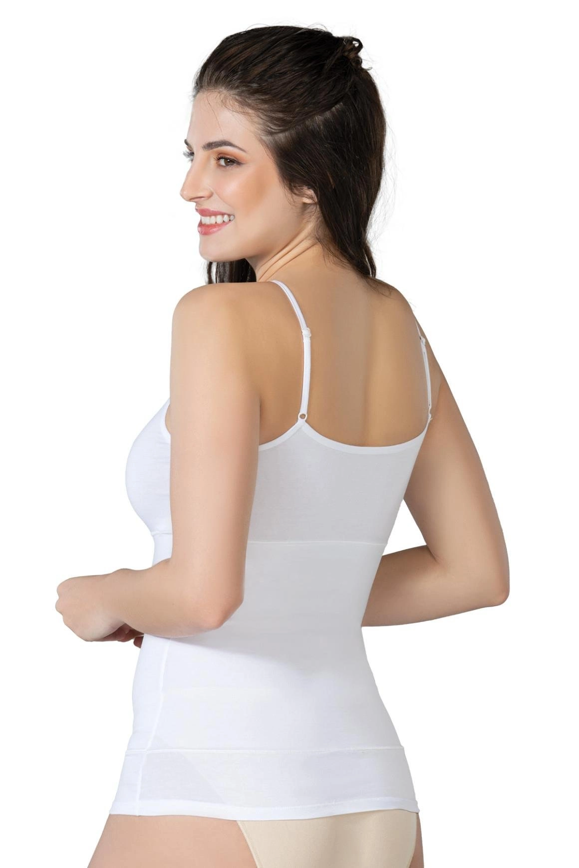 Modal Cotton Emzirme Atlet Korse - Beyaz - KLBN30572