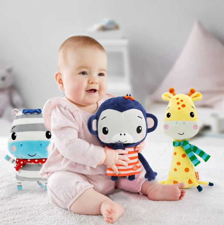 Fisher Price Bebek Peluş Zebra