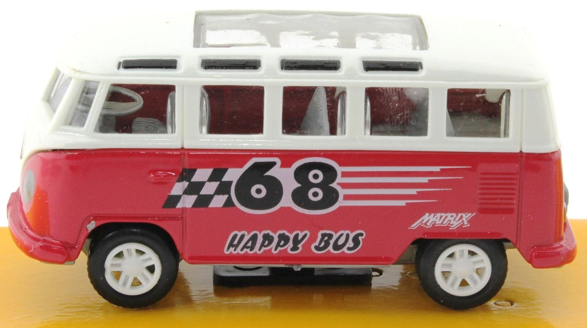 Çek Bırak Kırmızı Minibüs M8668-24