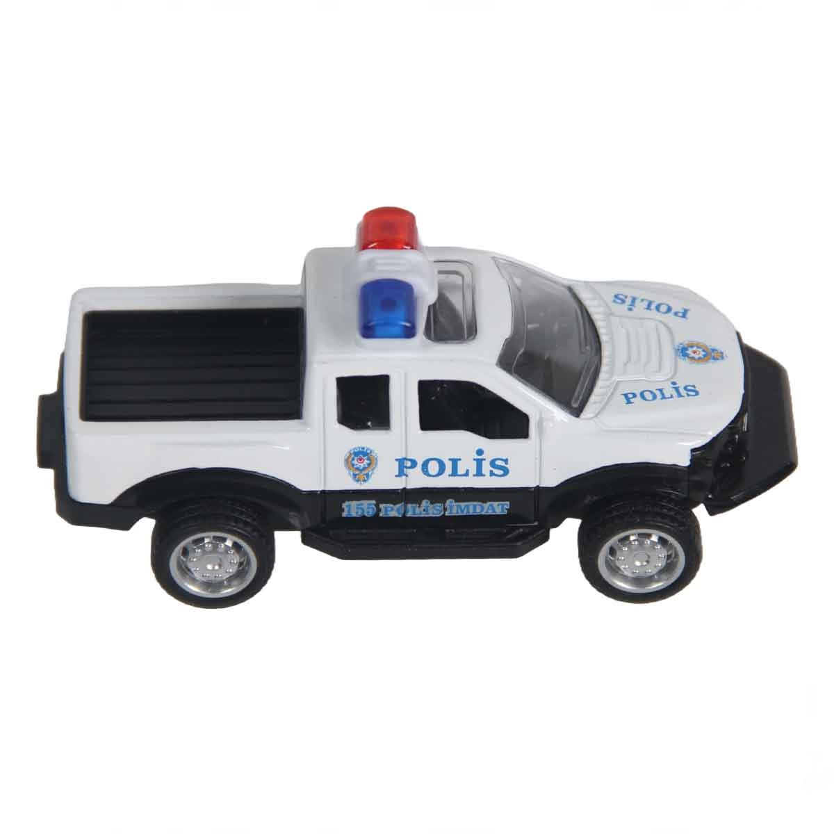 Çek Bırak Metal Polis Pickup Aracı - 1 Adet Fiyatıdır