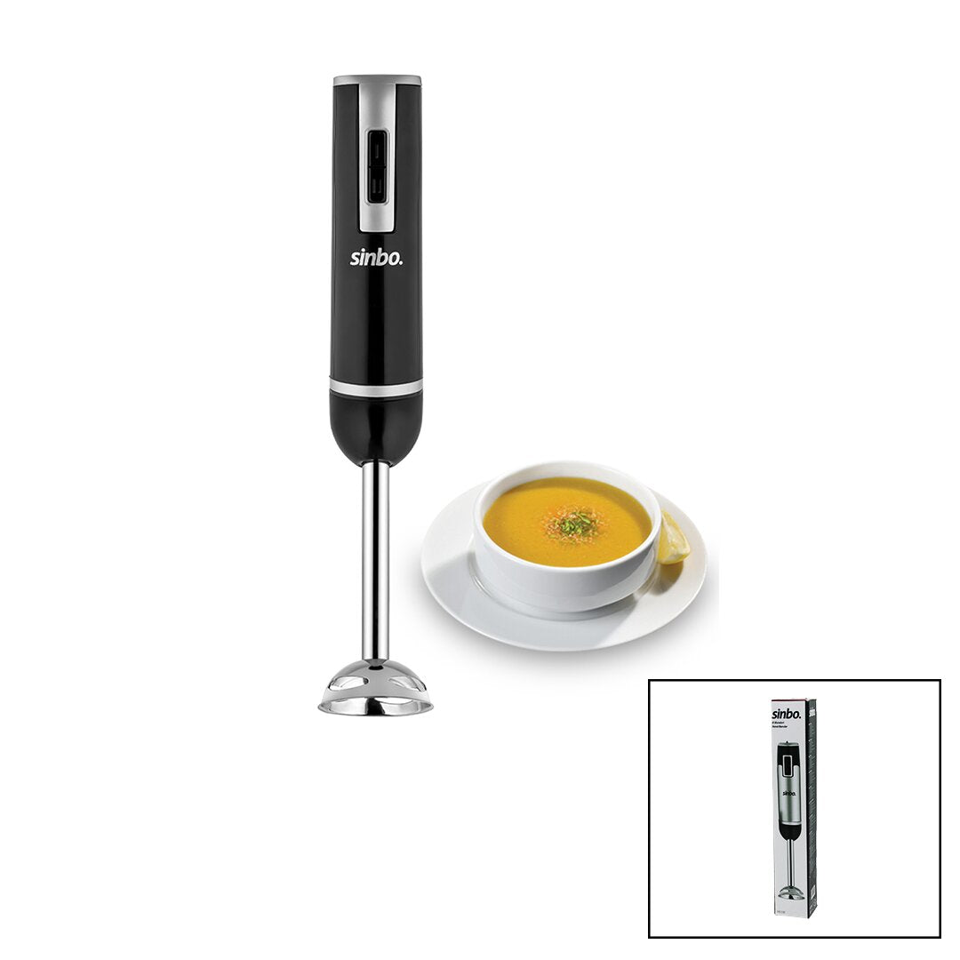 ÇELİK UÇLU ÇUBUK BLENDER 300W DC MOTOR= 2 KADEME HIZ AYRILIR GÖVDE ERGONOMİK TASARIM SHB-3180 (4887)