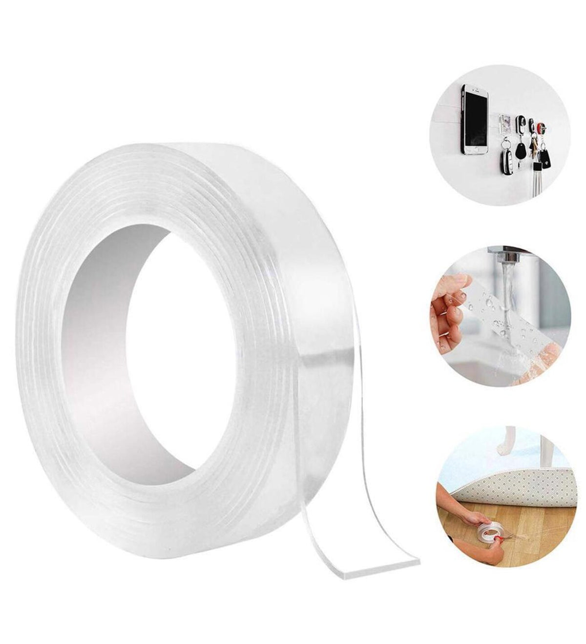 Çift Taraflı Bant 3 Cm 2 Metre (4887)