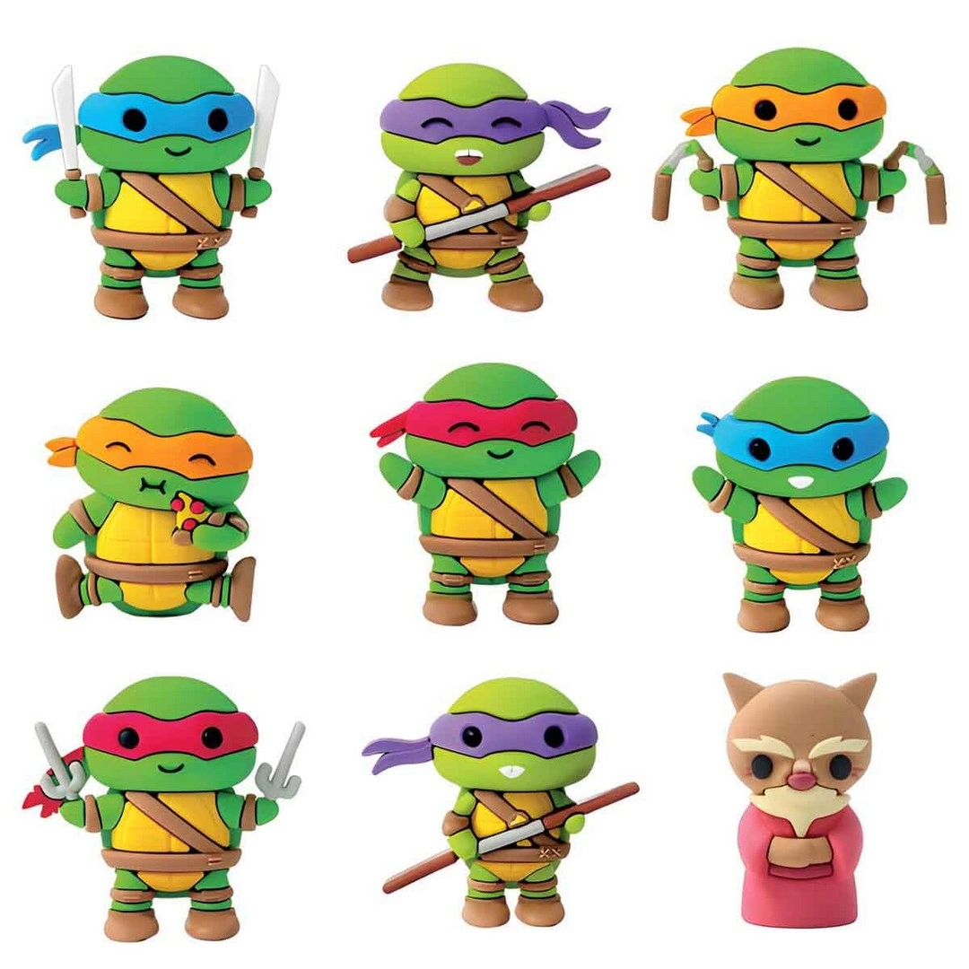 Cool Things Ninja Kaplumbağalar Buddies 3D Sürpriz Figür Paketi S01020345 - 1 Adet Fiyatıdır