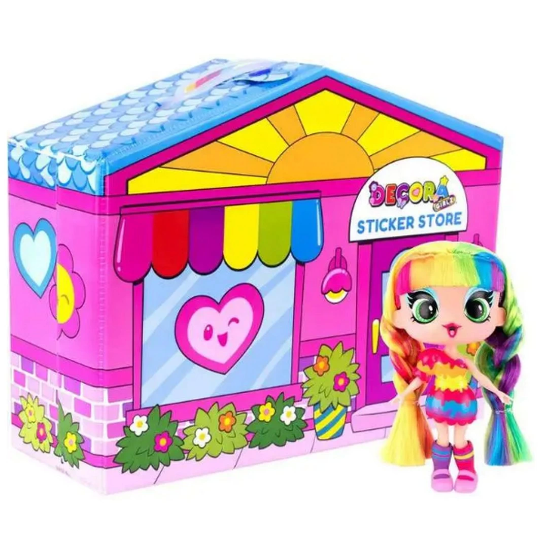 Decora Girlz Büyük Moda Bebek ve Oyun Seti 15 cm