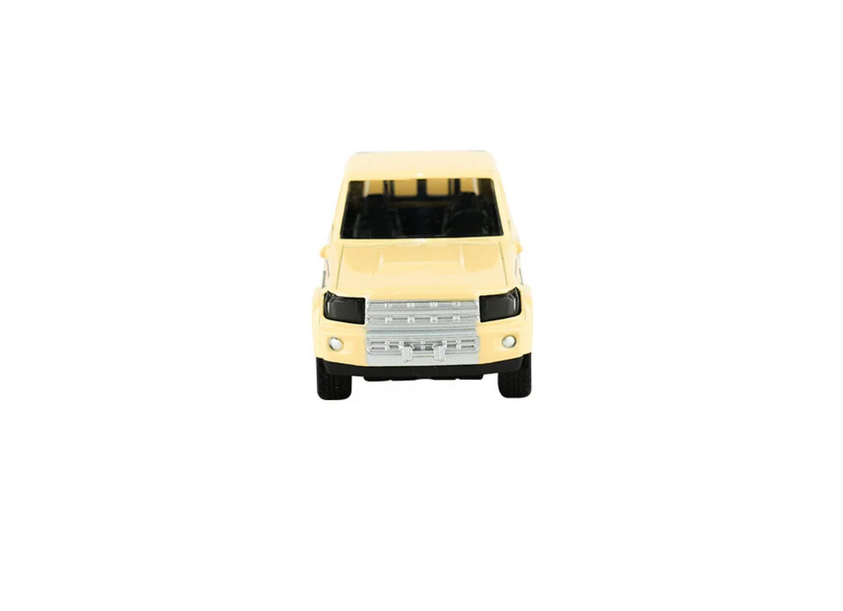 Die Cast Metal Çek Bırak Bej Kamyonet