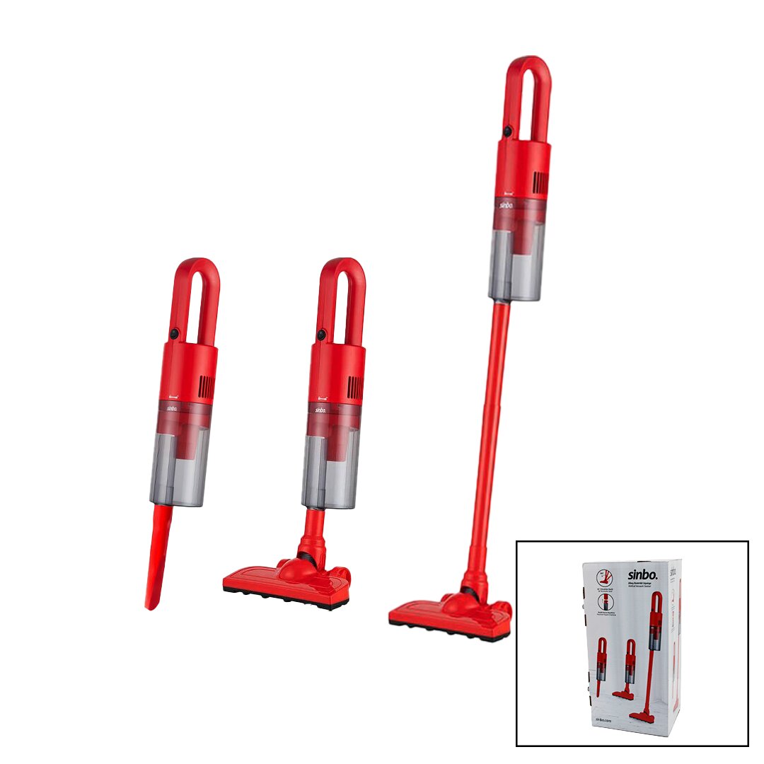 DİKEY ELEKTRİKLİ SÜPÜRGE 500W 90 DERECE BAŞLIK - 1.5LT TOZ HAZNE - ÇİFT FİLTRE - 5MT KABLO SVC-8616 (4887)