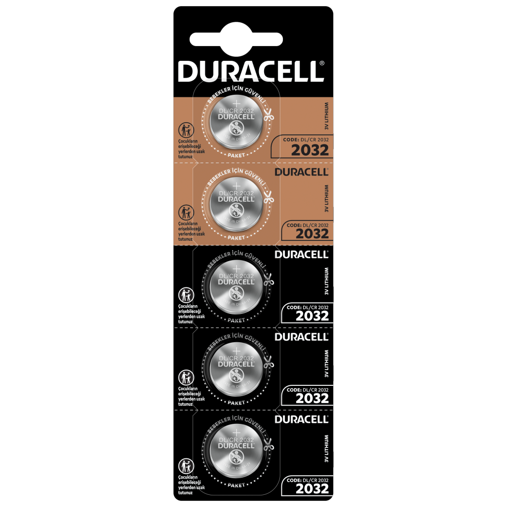 DURACELL 2032 PARA PİLİ 5Lİ KART (4887)