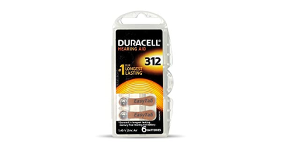 DURACELL 312 İŞİTME CİHAZ KULAK PİLİ 6 PARÇA KUTU (4887)