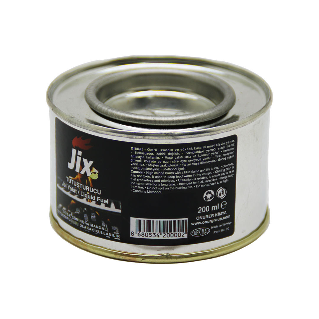 JİX TUTUŞTURUCU 200ML TENEKE JEL YAKIT (4887)