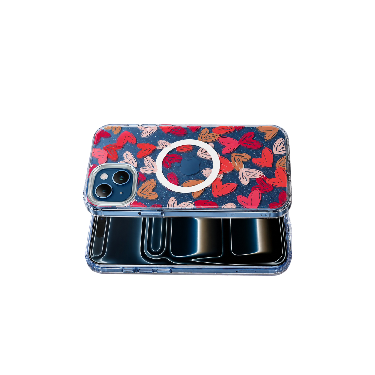 Onegif Apple iPhone 14 Desina Magsafe Kapak - Desen 6
