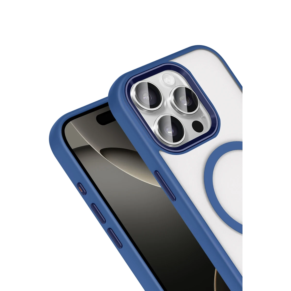 Joko Apple iPhone 15 Pro Max Terea Magsafe Kapak - Lacivert