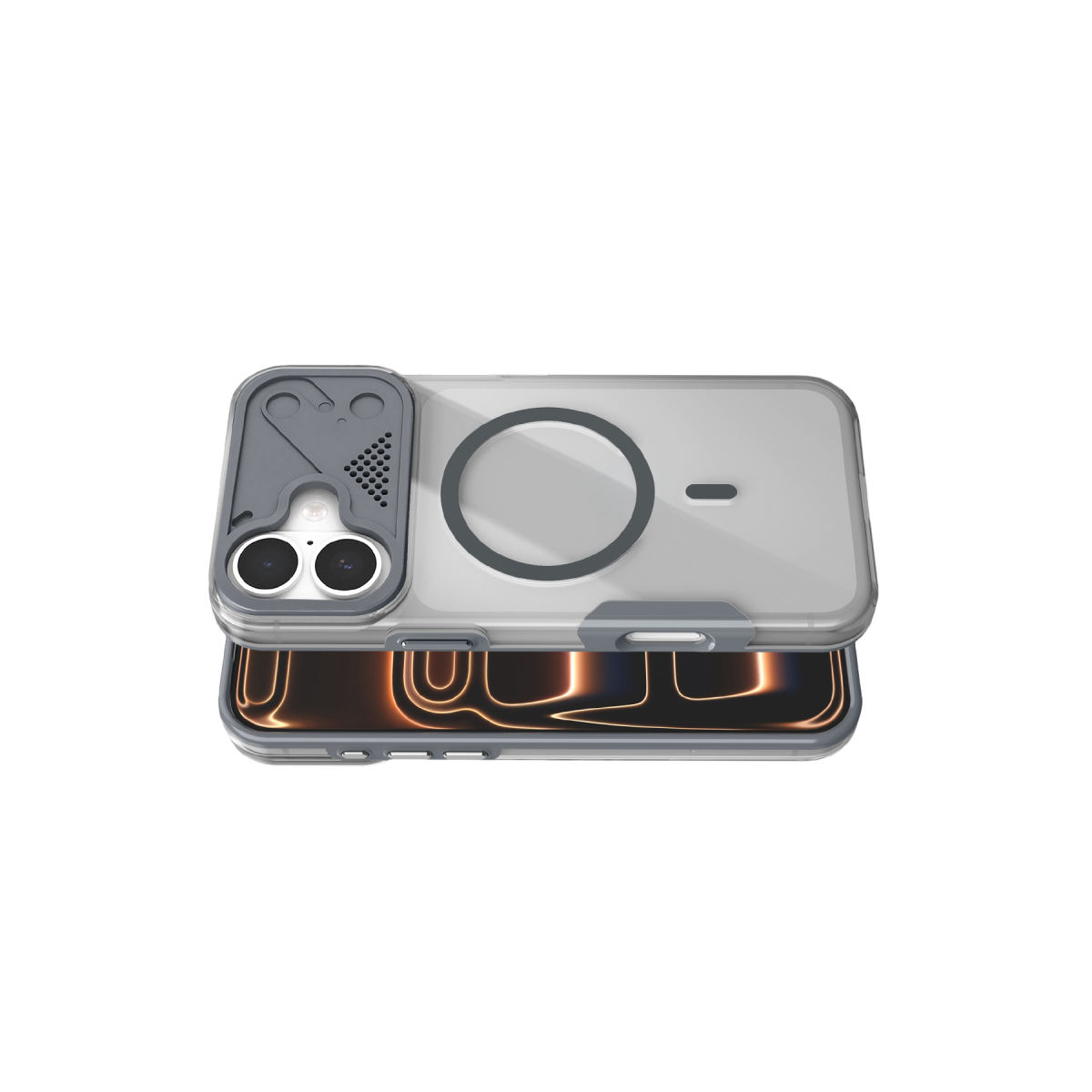 Joko Apple iPhone 16 Zinko Magsafe Kapak - Titan Gri