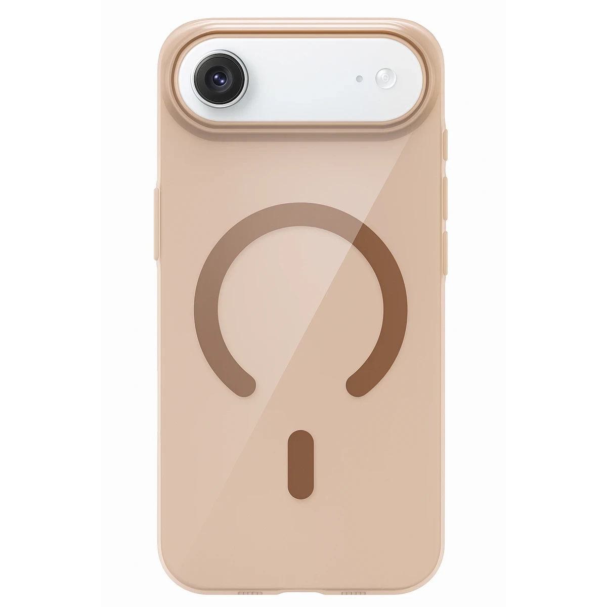 Joko Apple iPhone 17 Air PC Blank Magsafe Kapak - Çöl Titanyum