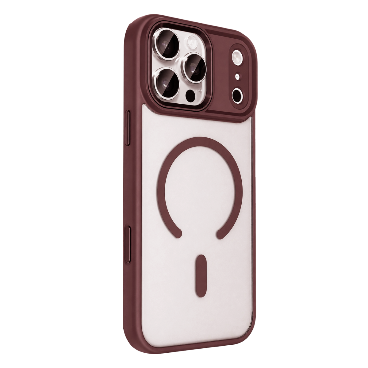 Joko Apple iPhone 18 Pro Terea Magsafe Kapak - Bordo