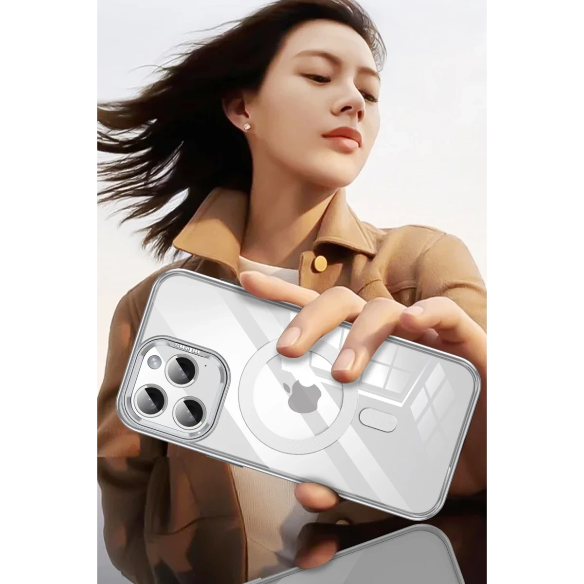 Joko Apple iPhone 14 Pro Drop Magsafe Kapak - Derin Mor