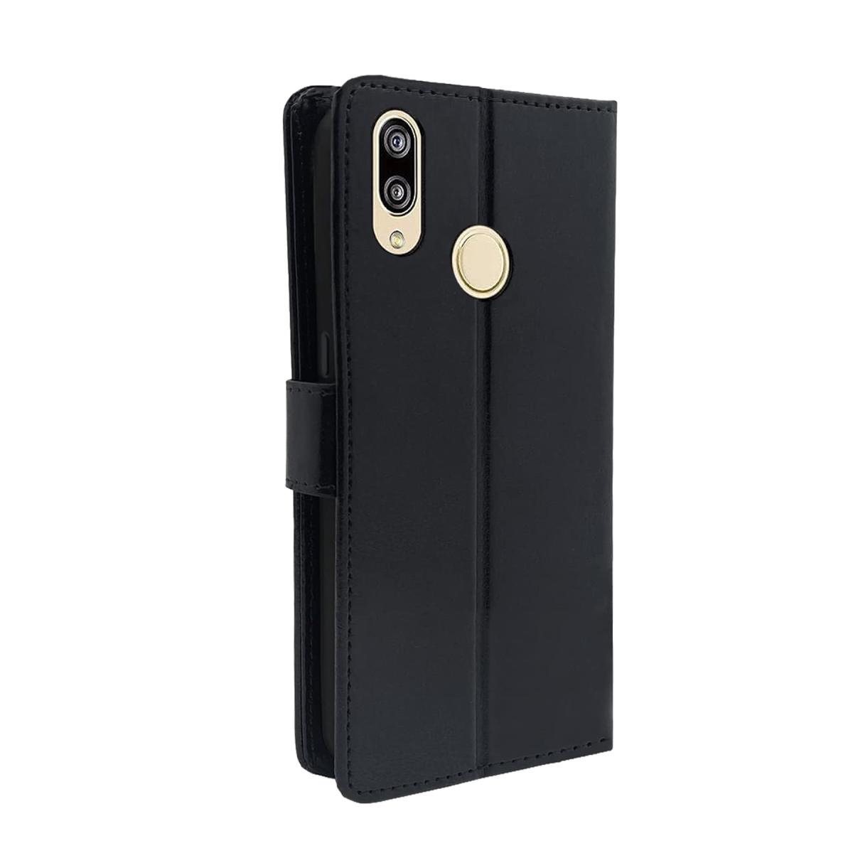 Huawei Y7 2019 Trend S Plus Kapaklı Telefon Kılıf - Siyah