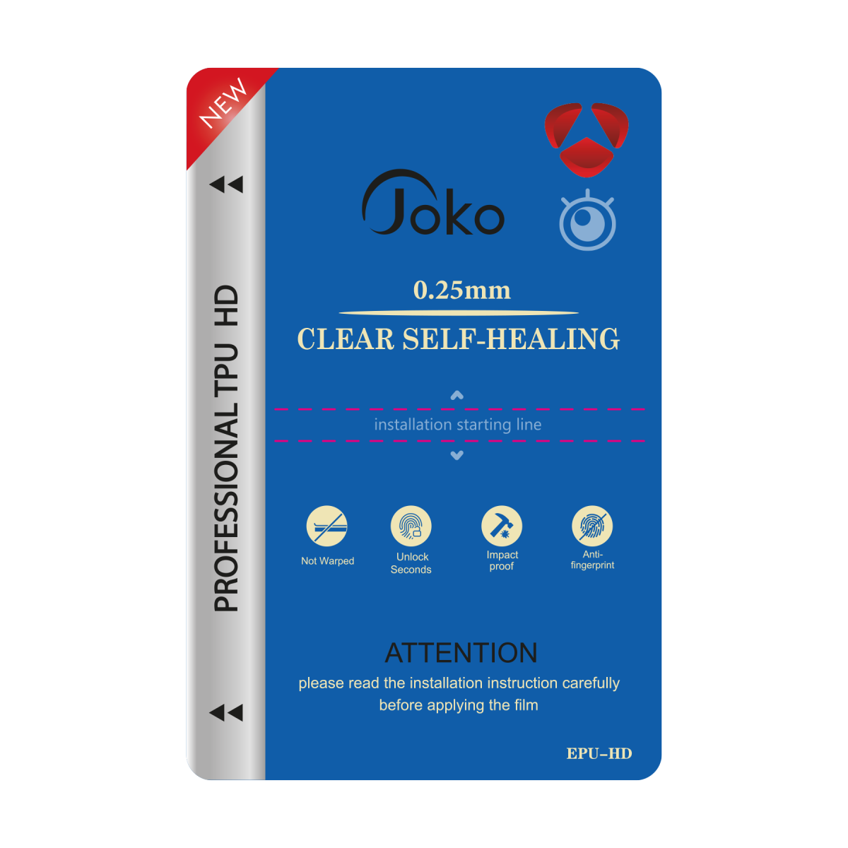 Joko TPU 0.25MM HD Makine Auto Repair Ekran Koruyucu