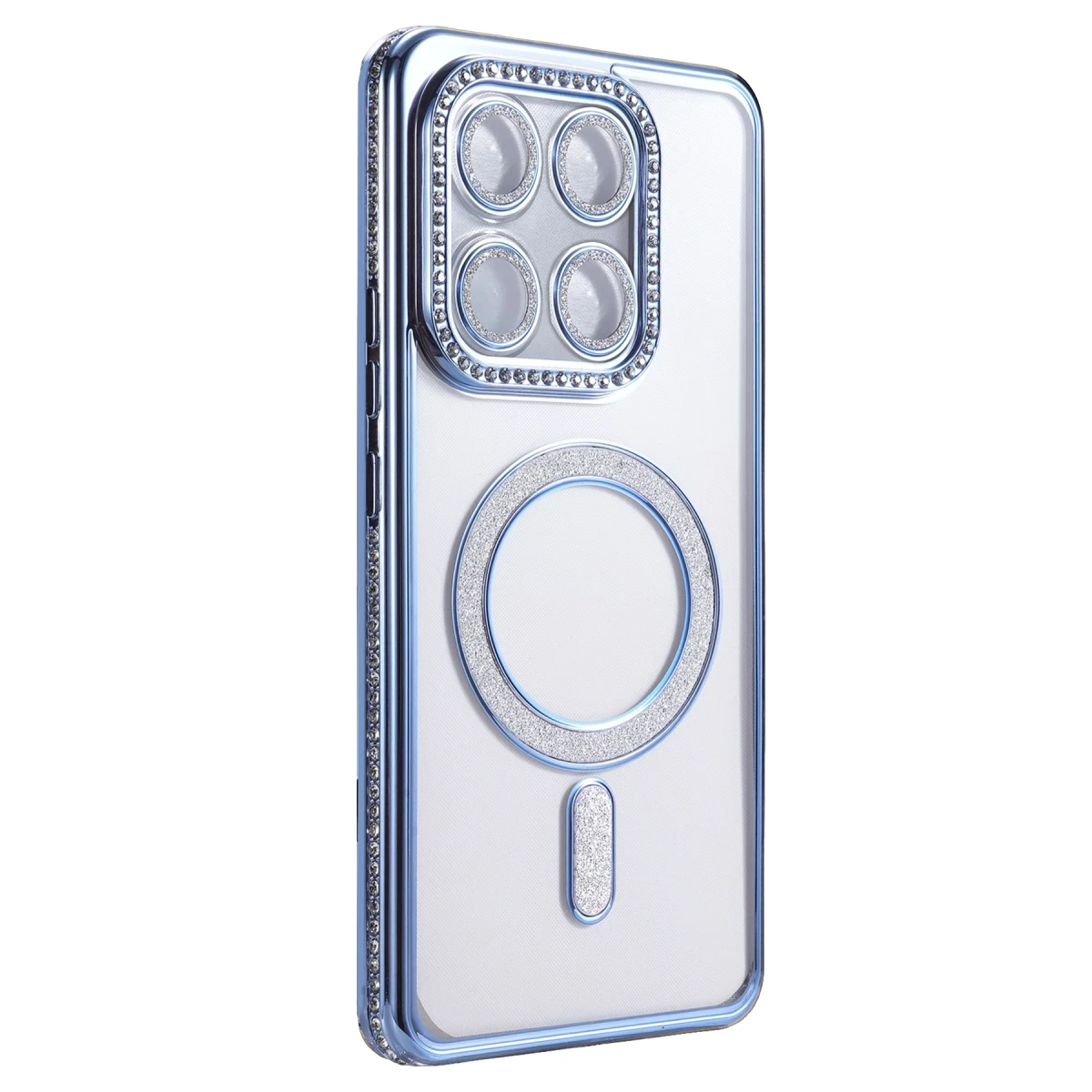 Xiaomi Mi 15T Pro Joke Simli Magneticsafe Kılıf - Mavi