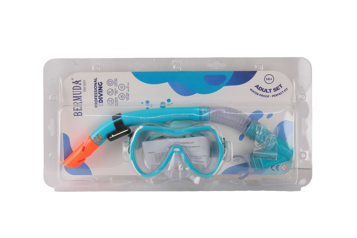 KZLD-AK301-121CS MASKE SNORKEL SET OZEL CAM 24