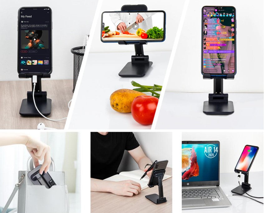 Katlanabilir Masaüstü Telefon Tutucu Stand (4887)