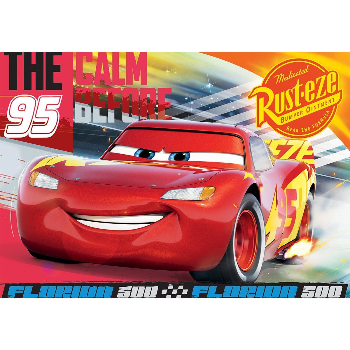 CR709 KS, Cars 50 Parça Çocuk Puzzle