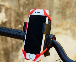 Lastik Destekli Standlı Bisiklet Telefon Tutucu (4887)